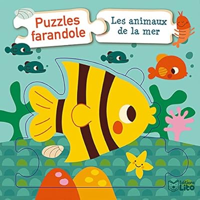 Puzzles farandoles: Les animaux de la mer - Dès 2 ans Puzzles farandoles: Les animaux de la mer - Dès 2 ans