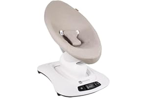 UKJE Cubierta Protectora Hamaca para bebé Compatible con el Modelo Antiguo Anterior a 2022 MamaRoo 4 - Cubierta para Mecedora para bebé - Cubierta para Hamaca para Infantes (Beige)