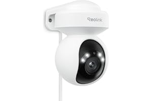 Reolink 4K PTZ Caméra PoE Extérieure avec Projecteurs de Mouvement, Zoom Optique 3X, Pan 355°+Tilt 50°, Suivi Automatique, Vision Nocturne en Couleur, Détection Intelligente - E1 Outdoor PoE