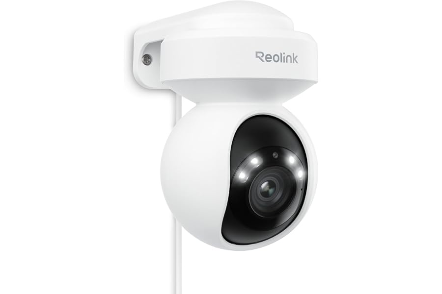 Reolink 4K PTZ PoE Security Camera Outdoor with Motion Spotlights, 3X Optical Zoom, 360° Pan 50° Tilt, Smart AI Detectio