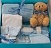 New Baby Layette Keep Sake Gift Set (Blue)