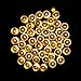 Produktbild Kingko® Solar Lichterkette 50 LED 8 Modi Außenlichterkette mit Lichtsensor Weihnachtsbeleuchtung, Beleuchtung für Haushalt, Außen, Garten, Hochzeit, Weihnachten(mehrfarbig) (gelb)