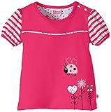 Eltern by Salt & Pepper Baby Girls 0-24m E NB T-Shirt Ladybird Blume Short Sleeve T-Shirt