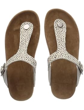 Maruti Damen Berber Hairon Leather Zehentrenner