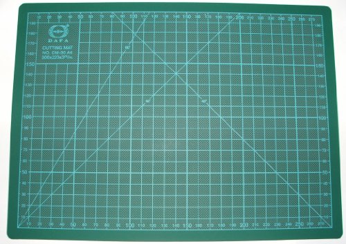 Dafa 12 30 5 x 20 3 cm tama o A4 corte giratoria Alfombrilla de seguridad Verde Dafa 12 30 5 x 20 3 cm tama o A4 corte giratoria Alfombrilla de seguridad Verde
