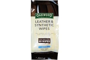 Oakwood Reinigungstücher aus Leder und Synthetik (Einheitsgröße) (kann variieren).
