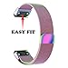 Produktbild Altsommer 26mm für Garmin Fenix 5X / 5X Plus145mm-250mm Replacement Milanese Mesh Magnetverschluss Magnetisches Edelstahl-Armband Ersatzband, Edelstahl Armband für Damen Herren (Multicolor)