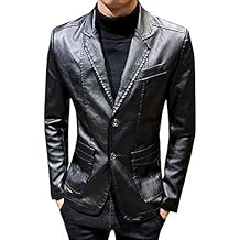 ledermantel herren halblang