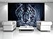 Produktbild Fototapete Fototapeten Tapete Tapeten Poster Bild TIGER BLAU 153B P4
