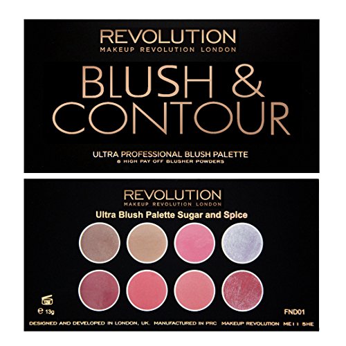 Makeup Revolution Ultra Blush and Contour Palette – SUGAR AND SPICE by Makeup Revolution - 3