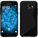 Produktbild PhoneNatic Case für Samsung Galaxy A7 (2017) Hülle Silikon schwarz S-Style + 2 Schutzfolien