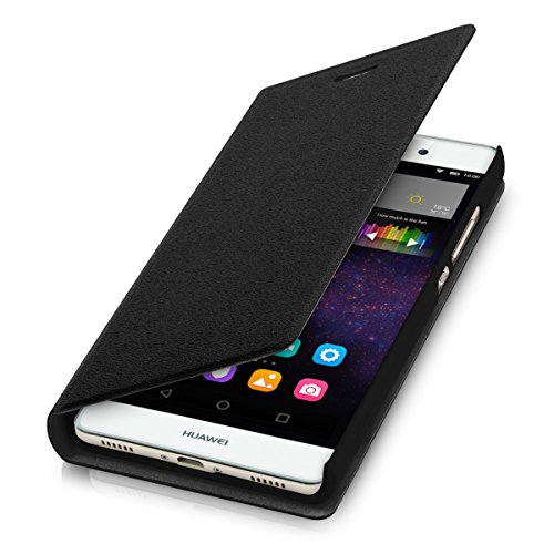 kwmobile Funda para Huawei P8 Lite 2015 - Carcasa con Tapa Tipo Libro para m vil - Case Protector en Negro reviews kwmobile Funda para Huawei P8 Lite 2015 - Carcasa con Tapa Tipo Libro para m vil - Case Protector en Negro