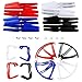Produktbild Sharplace 16 stk. Ersatz Propeller Props +16 stk. Propeller Schutzrahmen + 8 stk. Landgestell, Ersatzteil Kit für Syma X5 X5C X5C-1