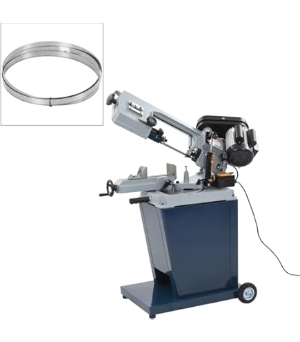 SEGA A NASTRO PER METALLI HOLZMANN BS115 | 400V | 360W | Capacità Taglio 110mm | Ghisa - Foto 3