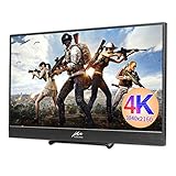 portable monitor for laptop 【Mehrfachverbindungen】 Mini DP Anschluss, Dual Mini HDMI-Anschluss, USB-C Anschluss, USB 5V Stromanschluss, DC 12V Stromanschluss und Kopfhöreranschluss, Eingebauter Lautsprecher.