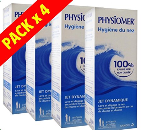 Physiomer - Nasal Hygiene Dynamic Jet 135ml - Pack 4 x 135 ml