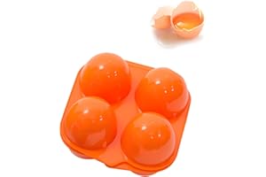 CHSEEO 4 Rejillas Huevera de Plástico Recipiente para Huevos Nevera Contenedor de Huevos Plegable, Huevos Portador Contenedor Cajas de Almacenamiento de Huevos, para Viajes Aire Libre