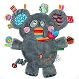 Vital Innovations Friends LL-FR1206 Label-Label Cuddly Elephant Grey