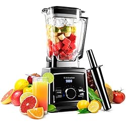 Blender Multifonctions Professionnel - Robot Culinaire Mélangeur pour Smoothies, Soupes, Glace pillé ... 2000W