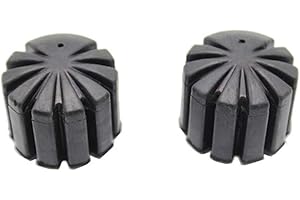 AUZKONG Kit de Descenso del Asiento del Conductor de la Motocicleta Accesorios Ajustables Kit Inferior Sillín Goma del Asiento Compatible con S1000XR R1200GS LC R1200 GS Adventure ADV 2014-2019 Negro 1 Par