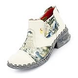  TMA Damen Knöchelschuhe 5195.2-40 Cremeweiß