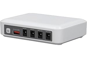 ‎WALFRONT Mini UPS 6000 MAh Duża pojemność DC 5V 9V 12V Wyjście Wiele Strażników Router UPS Modem Backup Modem Bezpieczeństwo Kamera Nieprzepuszczalna Zasilanie (wtyczka UE)