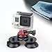 Produktbild MegaGear Auto Saugnapf Kamera - Halterung Drei Vakuum - Basis für GoPro HERO5, GoPro, GoPro HD, GoPro Hero3+, GoPro HERO4, Sj4000, Sj5000