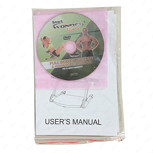 UEnjoy Bauchtrainer Rückentrainer mit Yoga Matte Smart Fitnessgerät ABS Training Wonder Core Muskeltrainer - 4