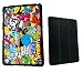 Produktbild ipad 2 , 3 & 4 Funky StickerBomb Sticker Bomb Designer Brieftasche Hülle pouch Flip Cover Purse Wallet Case
