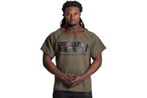 GORILLA WEAR Classic Workout Top Dark Green