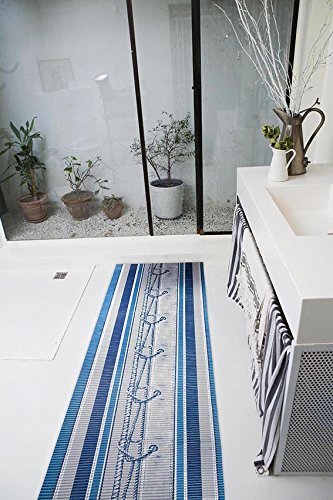 (7,99€/m) Weichschaummatte Antirutschmatte Badezimmermatte Sicherheit Badvorleger WC – Küche | Farbe : Hängebrücke 461-1 - 3