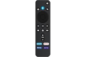 VINABTY L5B83G Remplacement Télécommande Voice adapté pour Amazon Fire TV Stick (2nd Gen, Lite, 4K), Fire TV (3rd Gen), and Fire TV Cube (1st Gen and Later)