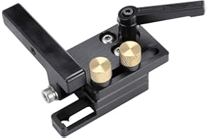 ArtisanShow 45 Type Miter Track Sliding T Slot Limit for 45mm T-Slot T-Tracks Woodworking Saw Table Router Benches Miter Flip Track Stop Locator Sliding Brackets Device Woodworking DIY Tools (RIGHT)