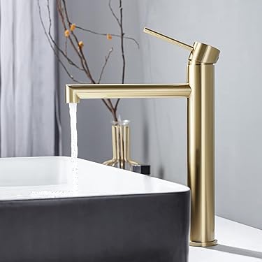 DELAESI Robinet De Lavabo Avec Poignée En Fleur De Prunier