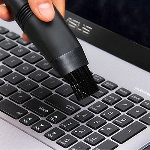 sourcingmap® Schwarz Kunststoff Gehäuse USB Mini Reiniger für PC Laptop Tastatur DE - 3