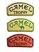 Produktbild OneKool Camel Iron-On Patch Super Set, Aufnäher Bügelbild, Iron on Patches Applikation, New, Set of 3 by