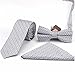 Produktbild GBDSD@ Art und Weise Baumwolle Männer Casual-Riegel-Krawatte + Fliege + Einstecktuch Anzug Zubehör dreiteilig mit Geschenk-Kasten, 7