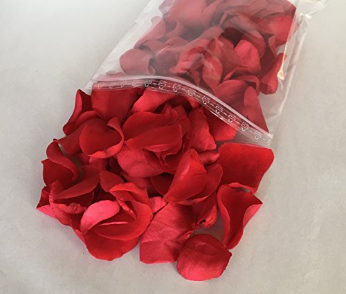 Pétalos de rosa artificiales para decoracion de boda