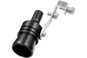 Lohill Turbo Sound Whistle, Aluminiumlegierung Auto Turbo Sound,Blow Off Ventil Simulator Whistler, Auspuff Schalldämpfer,