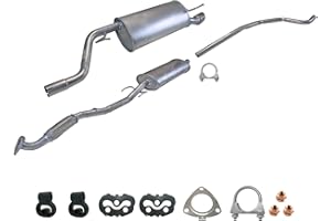 ‎FERROZ Ferroz Export Ersatz für Komplette Auspuffanlage ab Kat Opel Corsa D 1.4 Flexrohr 2009-2014 + Montagesatz
