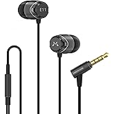 Soundmagic E11 Wired Earbuds No Microphone HiFi Stereo Earphones Noise Isolating in Ear Headphones Powerful Bass Tangle Free