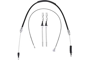 Gorgeri Hauptbremssatz, 4 Stück Hintere Handbremse Kabel Set für C 1.0, 1.2 & 1.3 CDTi - Handbremse Kabel - Hintere Handbremse Kabel - Handbremse Kabel Set