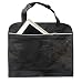 Misslo Car Back Seat Organiser Multi-Pocket Travel Storage With Touch Screen iPad Holder (Black)