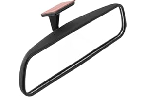 MidGard Specchietto retrovisore interno per auto con cuscinetto adesivo, specchietto retrovisore di ricambio con nastro adesivo, specchietto retrovisore per scuola guida