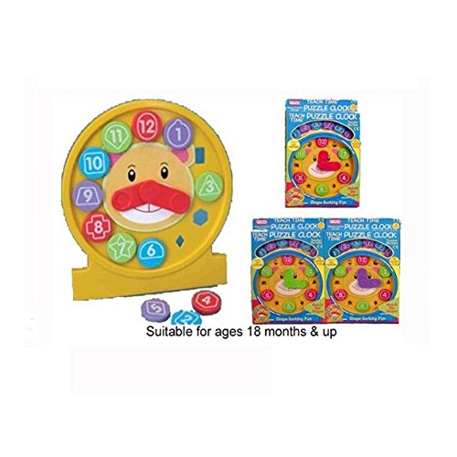TEACH TIME PUZZLE CLOCK