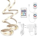 HINWEISE: Beachten Sie die max. Raumhelligkeit von 2,5 Lux. Ist diese überschritten, wird die Bettbeleuchtung nicht aktiviert. Bitte beachten Sie auch, dass die RGB-LED kein reines Weiß darstellen können, wodurch das Licht leicht bläulich wirkt.