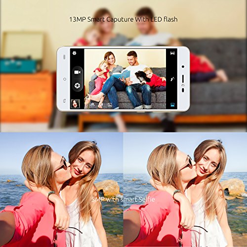 Cubot R9 (2017) Android 7.0 Nougat Dual Sim Smartphone ohne Vertrag, Ultra dÃ¼nnes 5 Zoll HD IPS Touch Display, 2GB+16GB interner Speicher, 13MP Hauptkamera / 5MP Frontkamera, 2.5D gebogener Kapazitiver Bildshirm, nutzbares GPS, Benachrichtigungs LED, MetallrÃ¼ckabdeckung mit 0.1s Fingerabdruck Sensor - 360Â° Erkennung, Schwarz