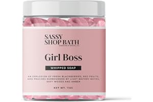 SASSY SHOP WAX Sassy Shop Bath - Whipped Soap (Girl Boss)