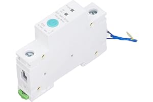 JECTSE Interruttore Automatico Intelligente con Misuratore di Potenza, Controllo Wi-Fi, 1P 63A per APP Ewelink, Guida DIN, AC230V