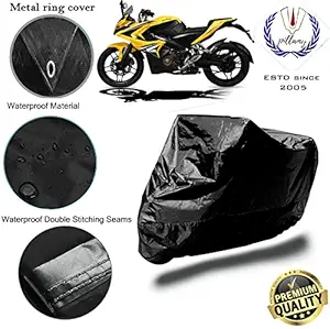 Pillamy Covers/Pulsar 200/sports Bike cover/100% Waterproof/Dust Proof/uv Protection/Black Color